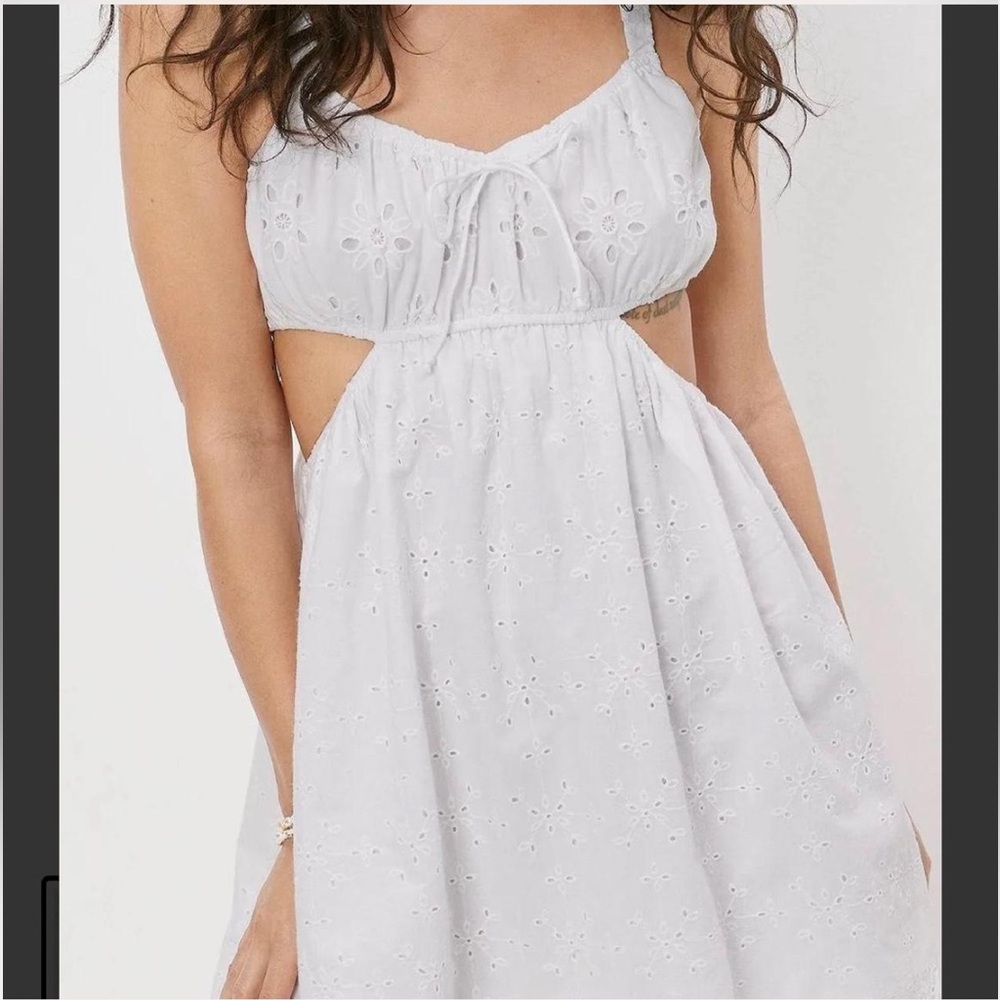 American Eagle Elegant White Dress